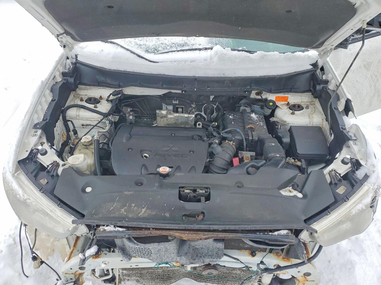 2015 Mitsubishi Rvr Gt Белый vin: 4A4AJ4AU6FE603159