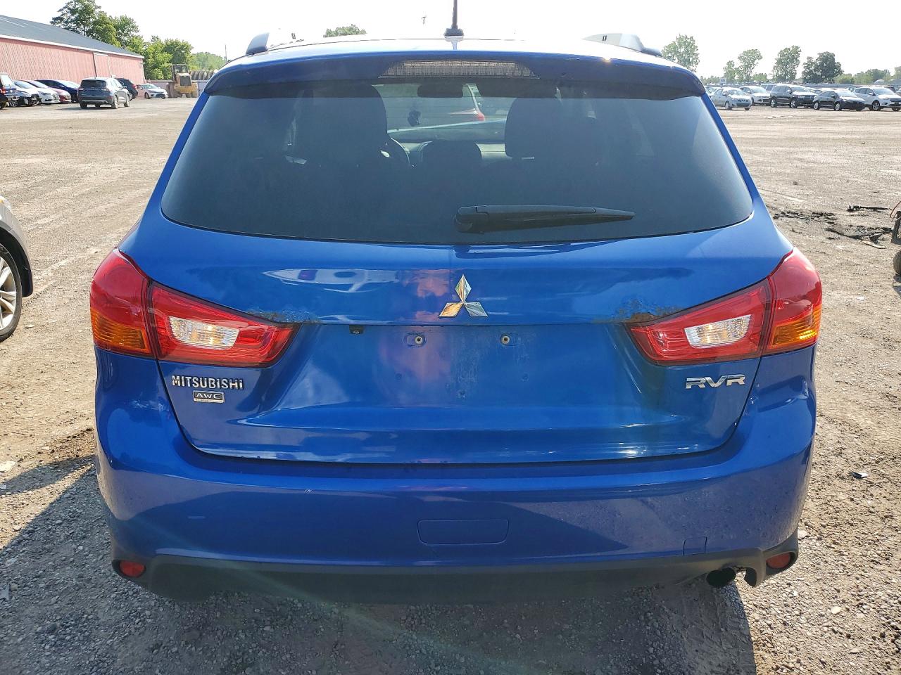 2015 Mitsubishi Rvr Gt Blue vin: 4A4AJ4AW1FE606570