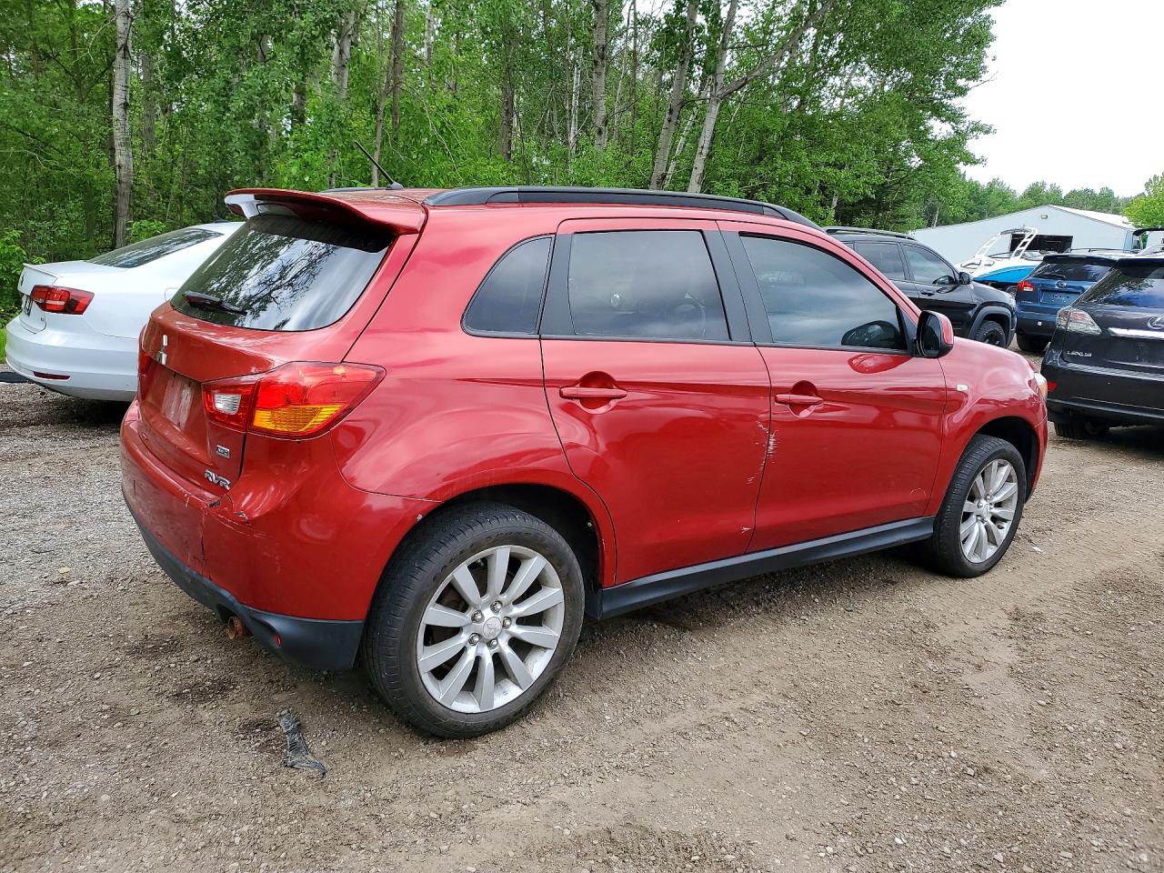 2015 Mitsubishi Rvr Gt Красный vin: 4A4AJ4AW4FE608104