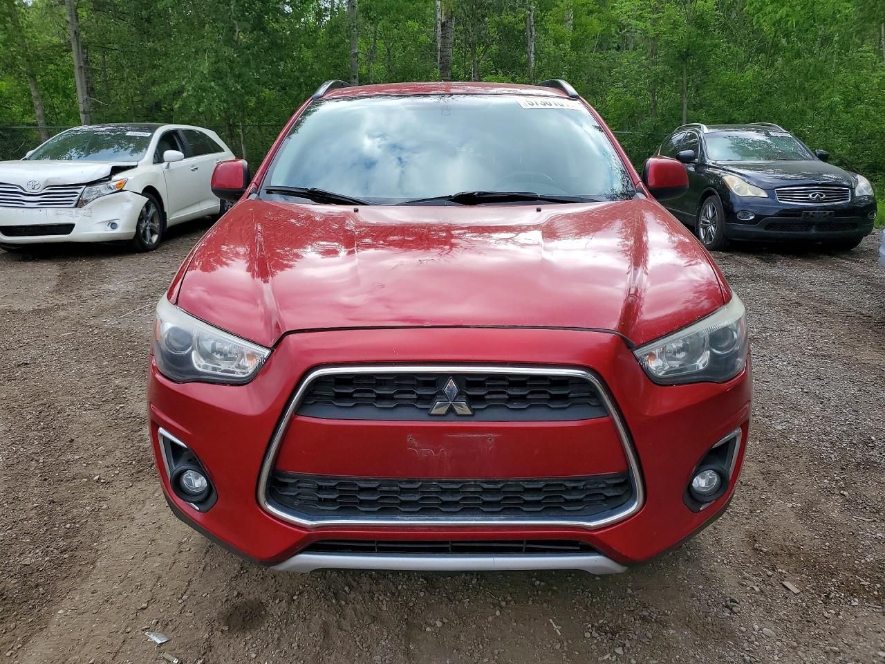 2015 Mitsubishi Rvr Gt Красный vin: 4A4AJ4AW4FE608104