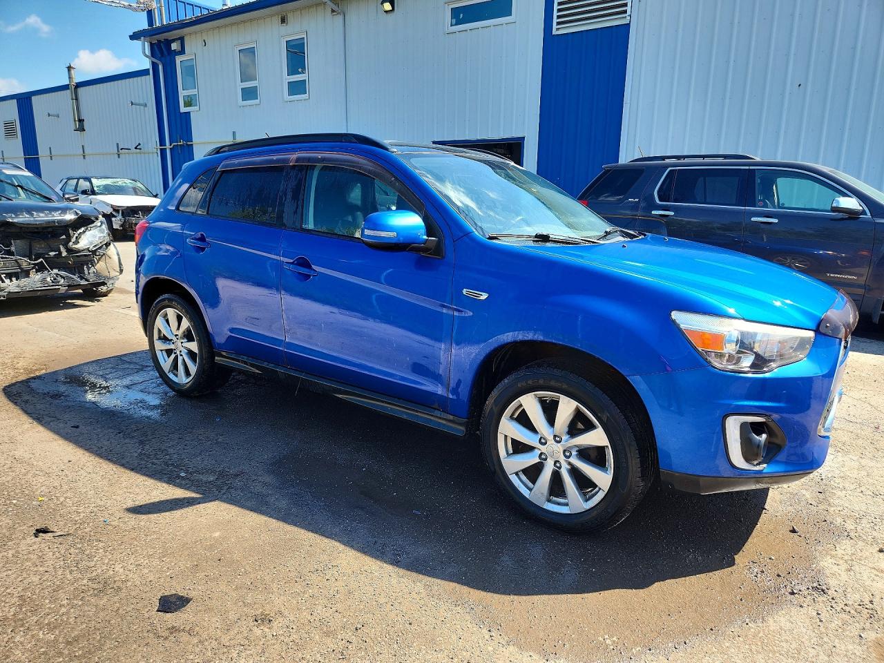 2015 Mitsubishi Rvr Gt Синий vin: 4A4AJ4AW5FE606247