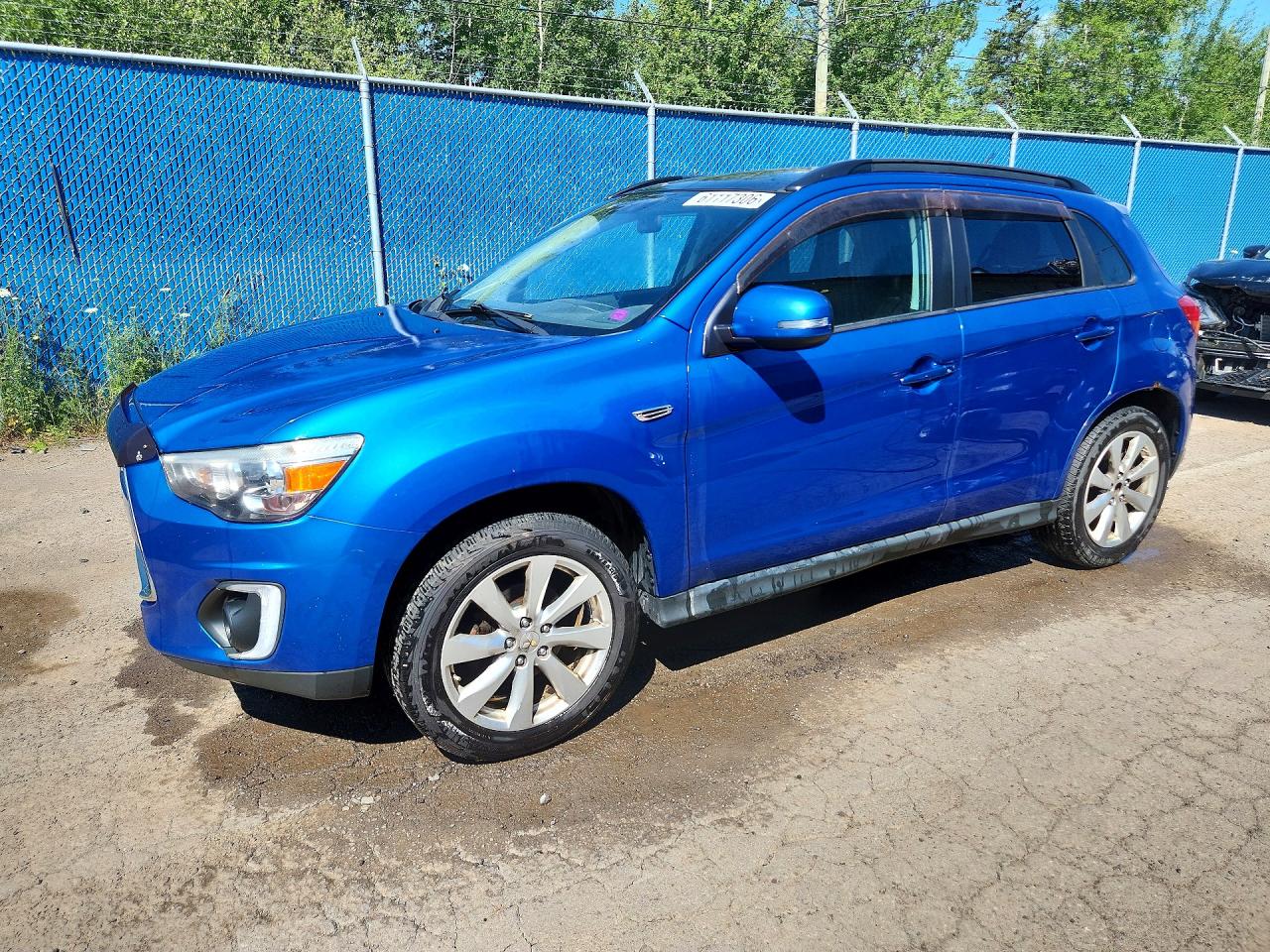 2015 Mitsubishi Rvr Gt Синий vin: 4A4AJ4AW5FE606247