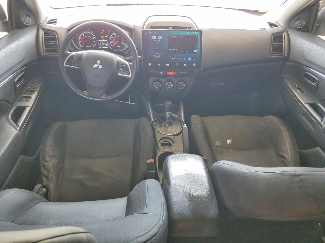2014 Mitsubishi Outlander Sport Es Silver vin: 4A4AP3AU0EE011148