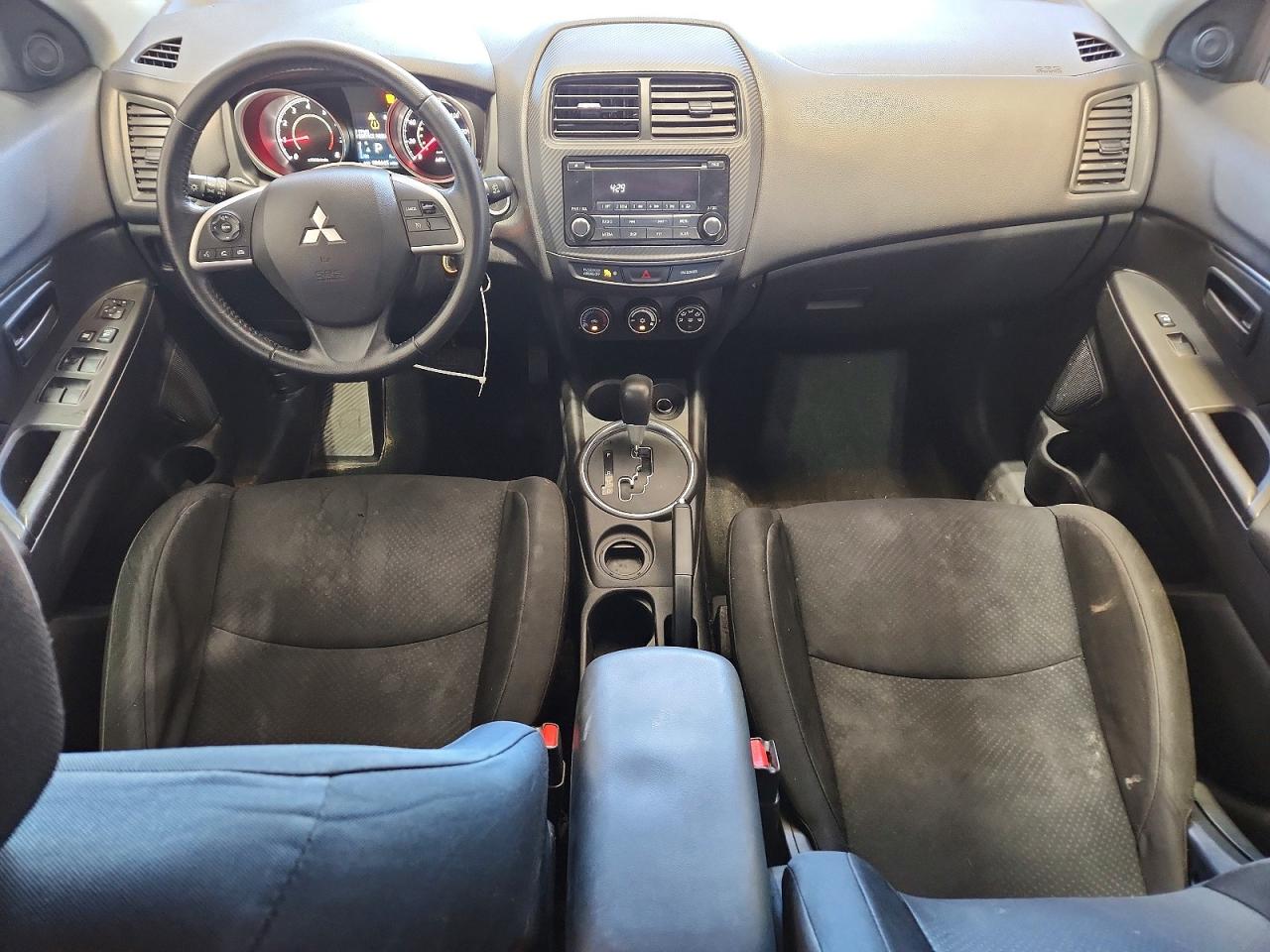 2015 Mitsubishi Outlander Sport Es Silver vin: 4A4AP3AU0FE009997