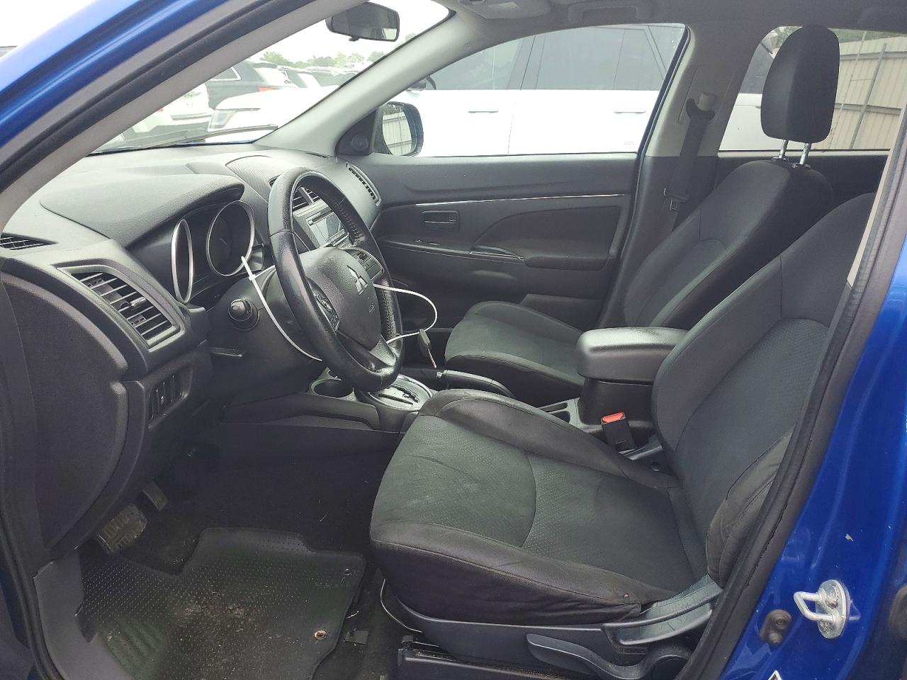 2015 Mitsubishi Outlander Sport Es Blue vin: 4A4AP3AU0FE016271
