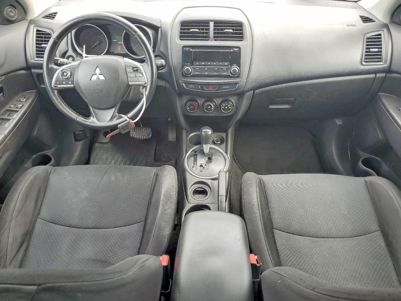 2015 Mitsubishi Outlander Sport Es Blue vin: 4A4AP3AU0FE016271
