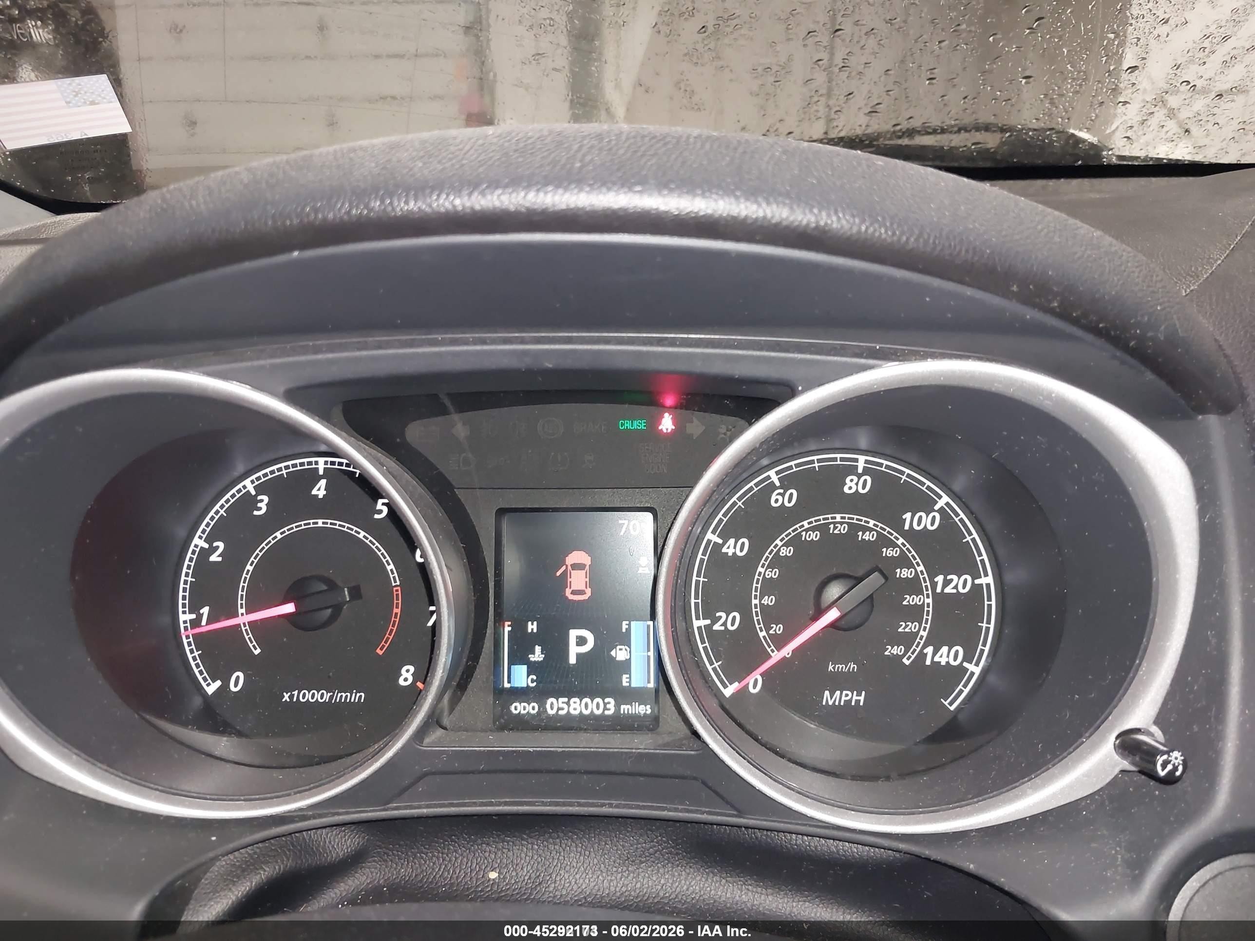 2015 Mitsubishi Outlander Sport Es Gray vin: 4A4AP3AU0FE044183