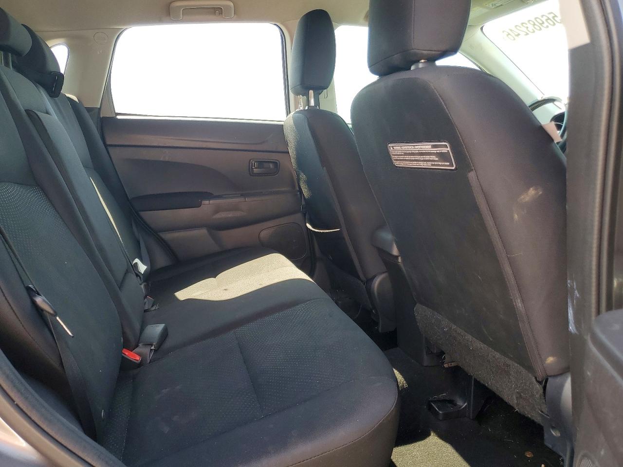 2015 Mitsubishi Outlander Sport Es Gray vin: 4A4AP3AU0FE047018