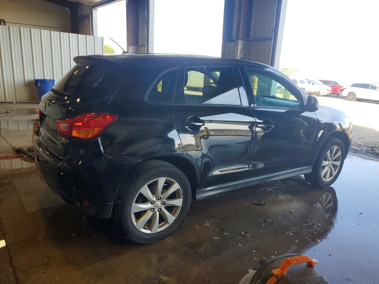 2015 Mitsubishi Outlander Sport Es Black vin: 4A4AP3AU0FE056317