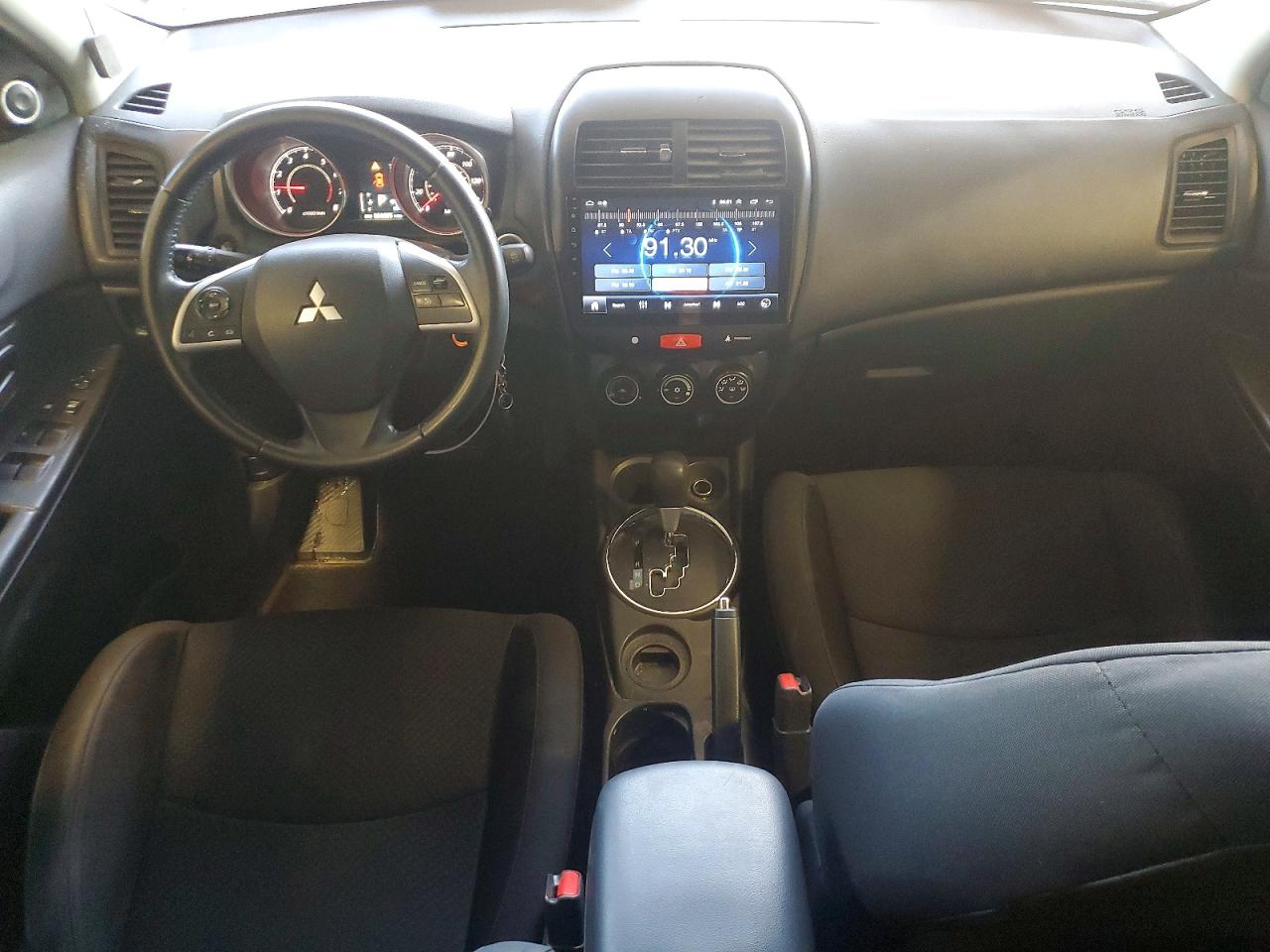 2015 Mitsubishi Outlander Sport Es Black vin: 4A4AP3AU0FE056317
