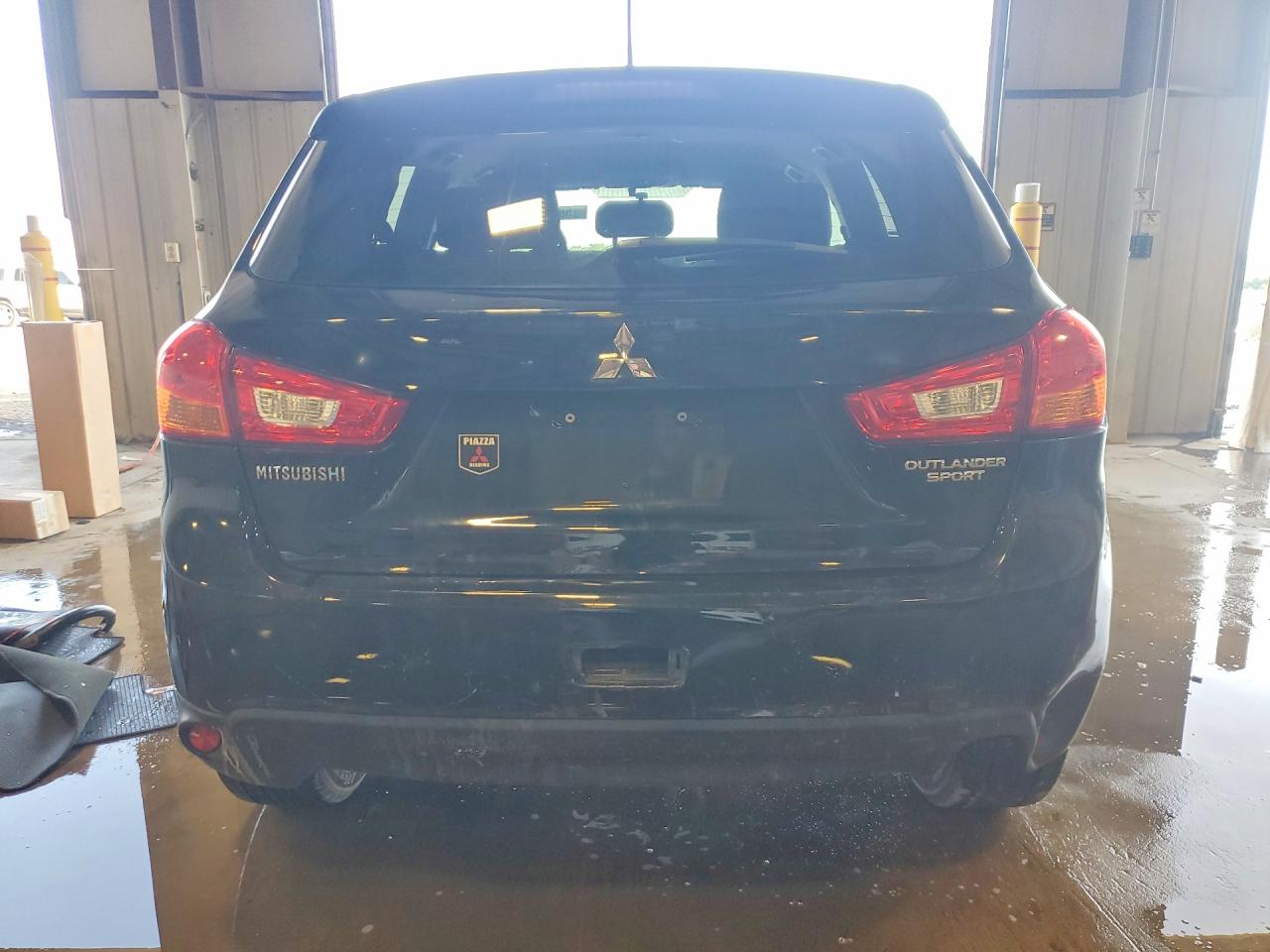 2015 Mitsubishi Outlander Sport Es Black vin: 4A4AP3AU0FE056317