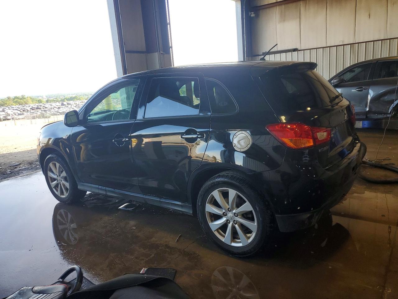 2015 Mitsubishi Outlander Sport Es Black vin: 4A4AP3AU0FE056317