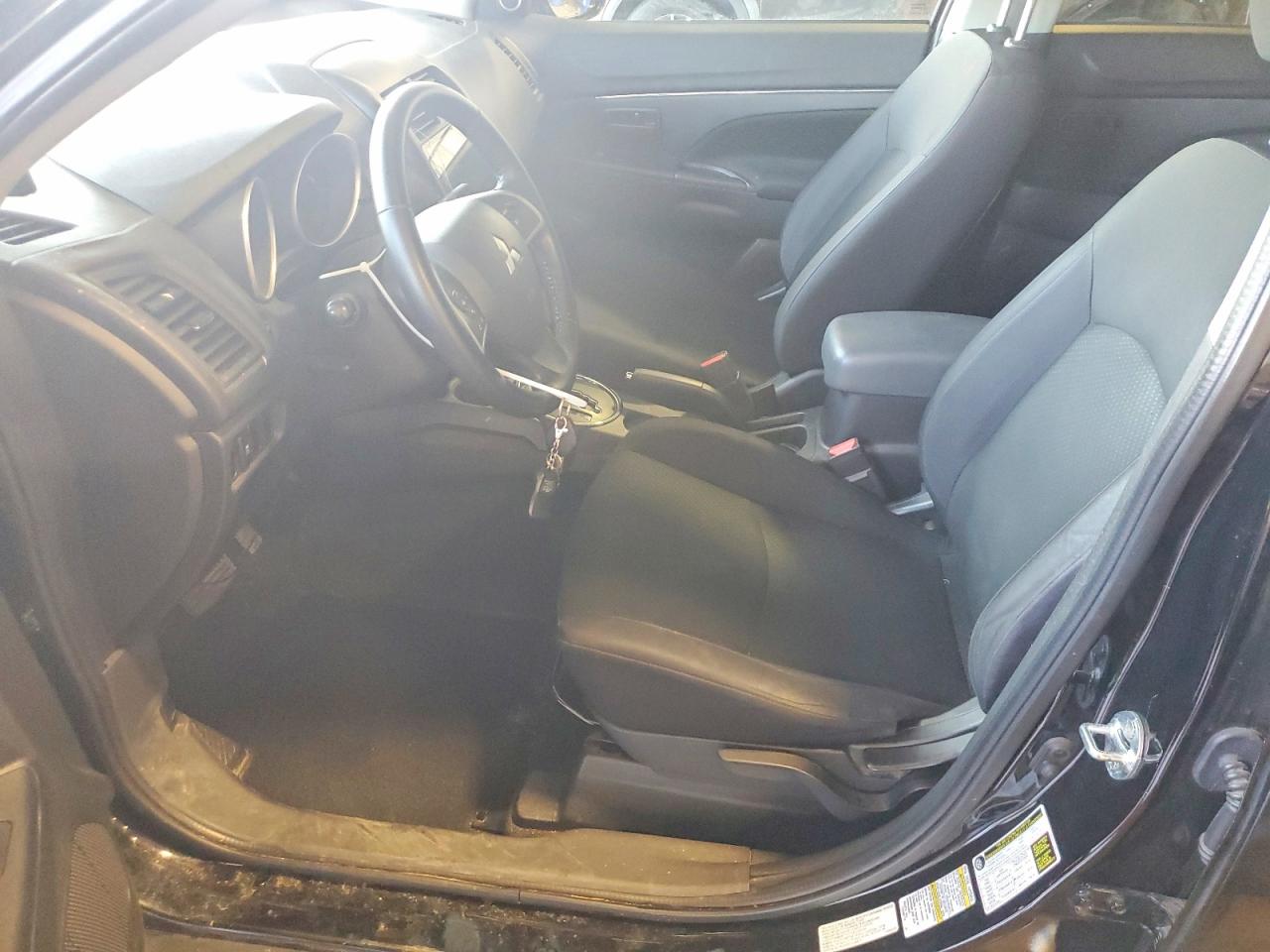2015 Mitsubishi Outlander Sport Es Black vin: 4A4AP3AU0FE056317