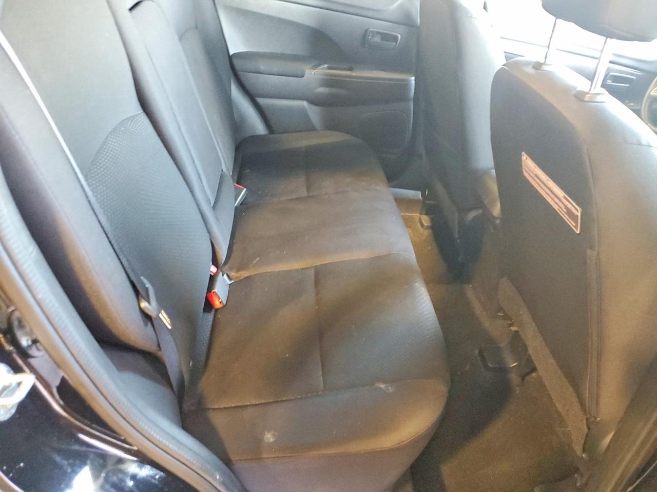 2015 Mitsubishi Outlander Sport Es Black vin: 4A4AP3AU0FE056317