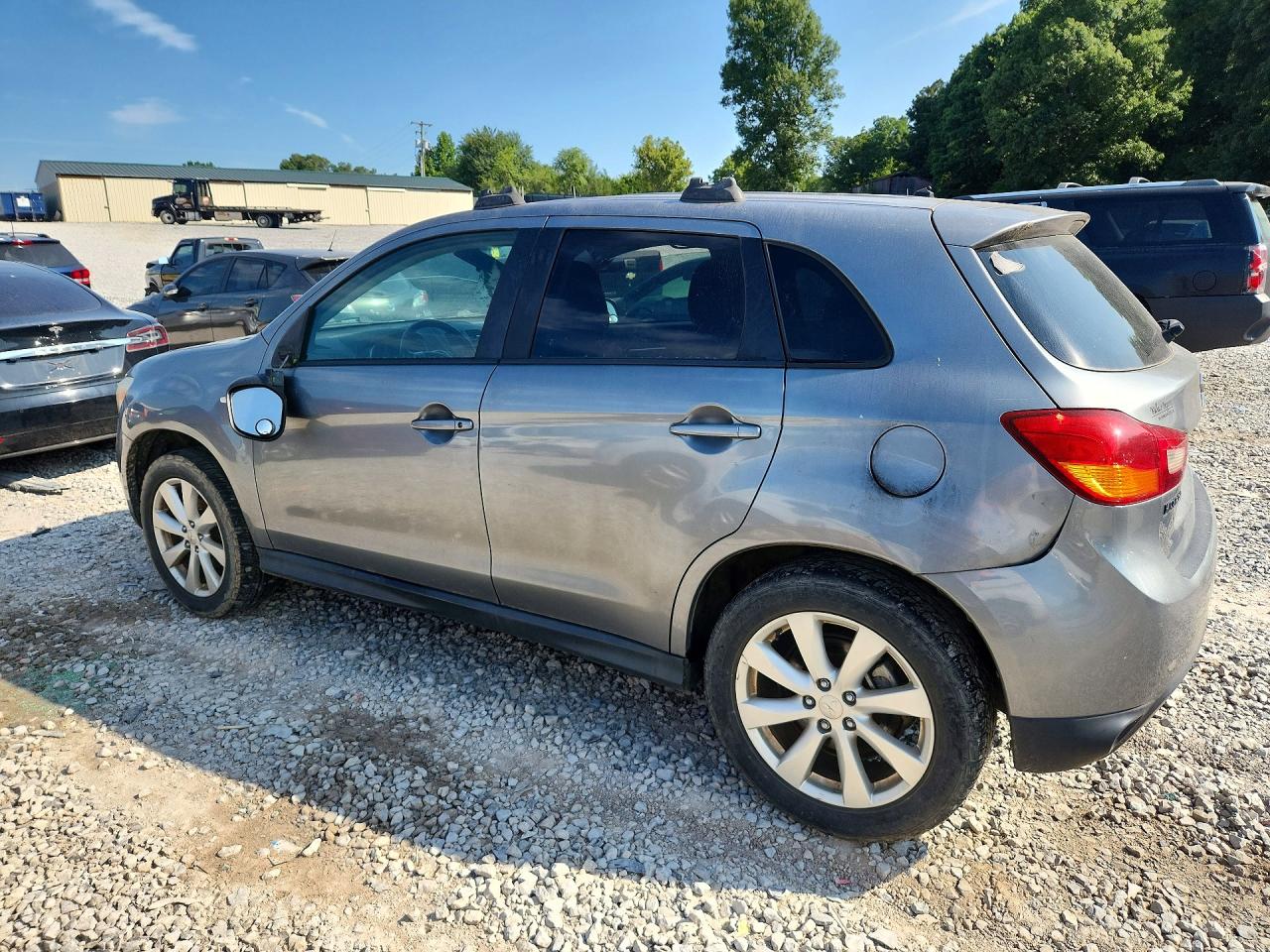 2013 Mitsubishi Outlander Sport Es Серый vin: 4A4AP3AU1DE006734