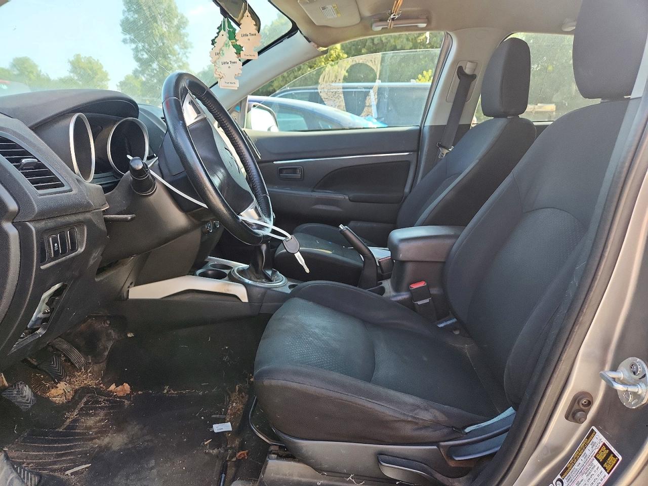 2013 Mitsubishi Outlander Sport Es Серый vin: 4A4AP3AU1DE006734