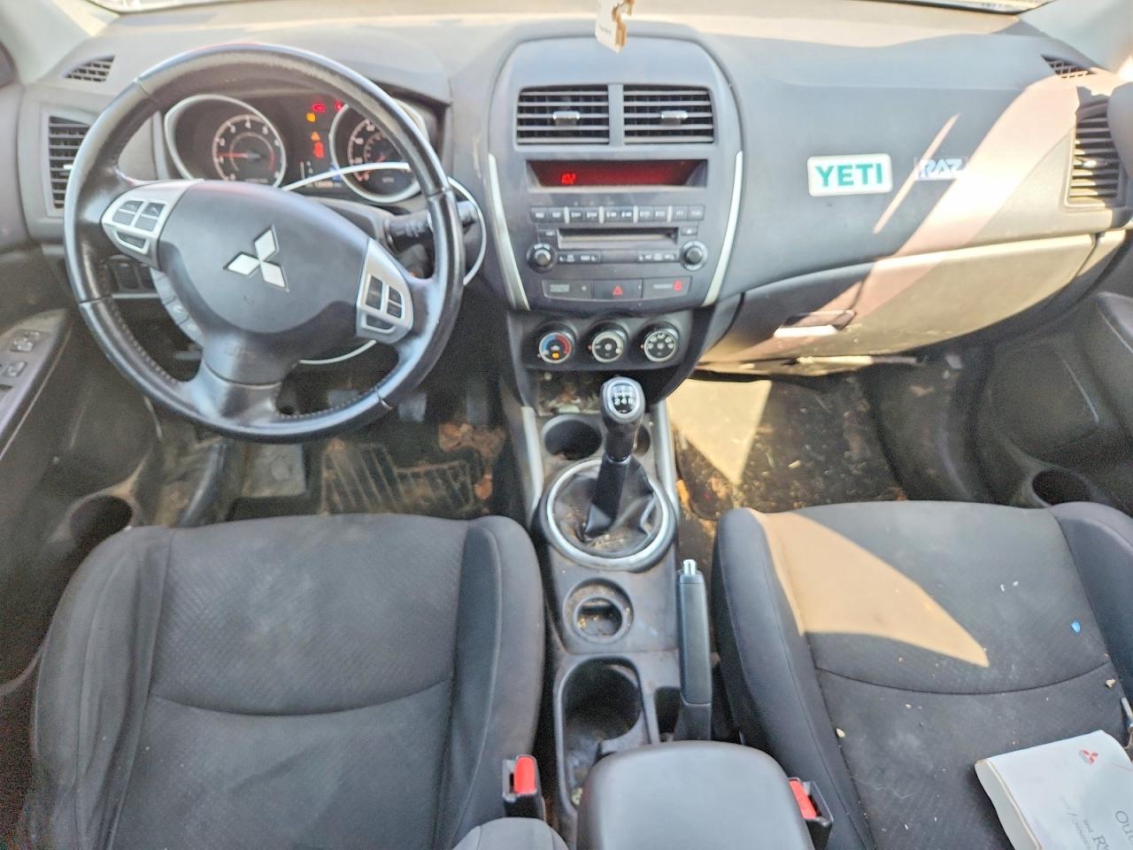 2013 Mitsubishi Outlander Sport Es Серый vin: 4A4AP3AU1DE006734