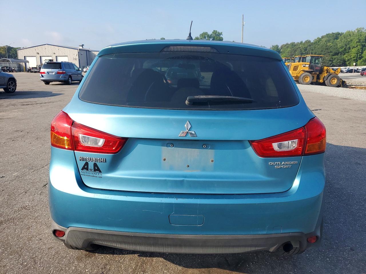 2014 Mits Outlander Blue vin: 4A4AP3AU1EE018044