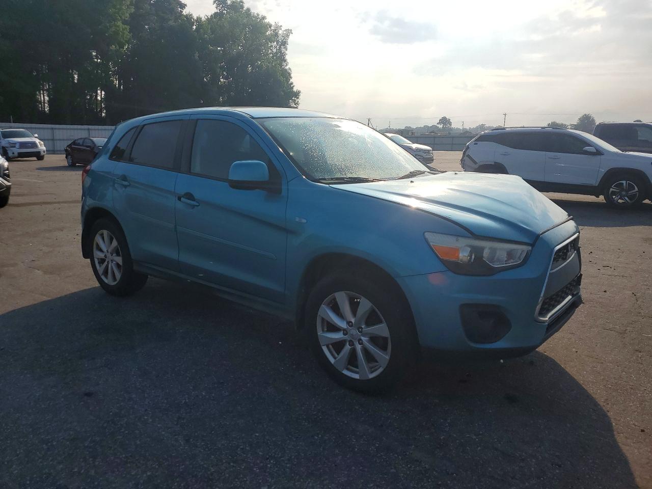 2014 Mits Outlander Blue vin: 4A4AP3AU1EE018044