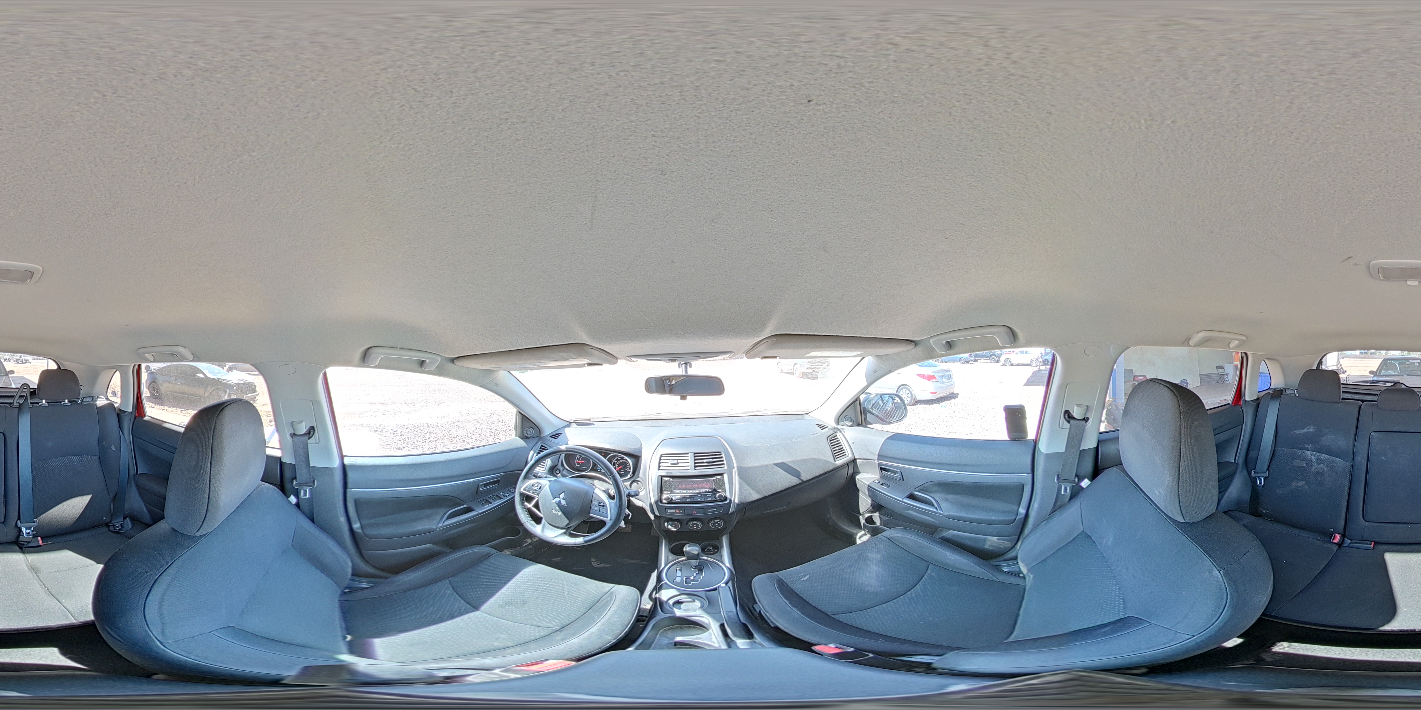 2014 Mitsubishi Outlander Sport Es Red vin: 4A4AP3AU1EE026547