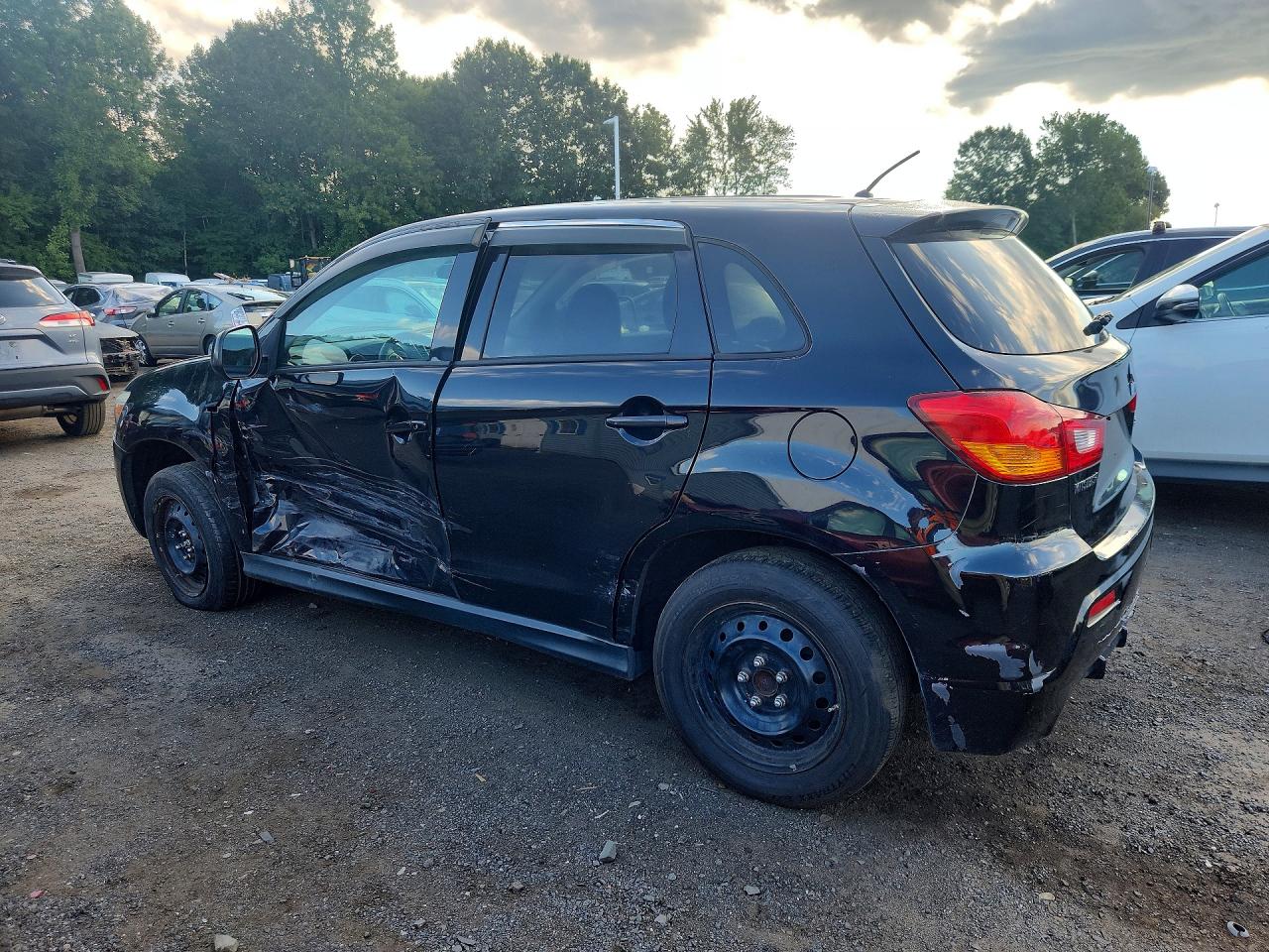 2015 Mitsubishi Outlander Sport Es Black vin: 4A4AP3AU1FE023567