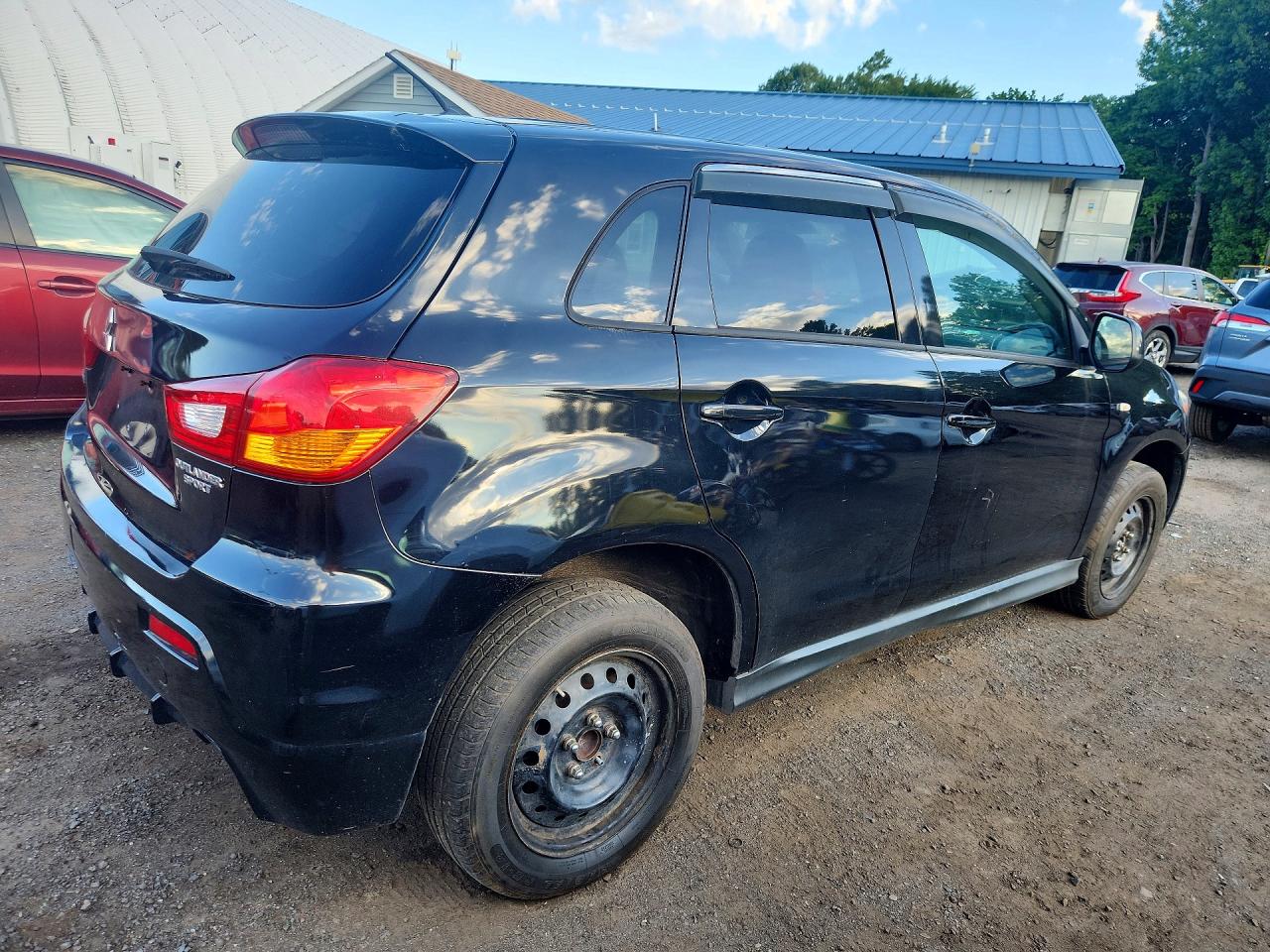 2015 Mitsubishi Outlander Sport Es Black vin: 4A4AP3AU1FE023567