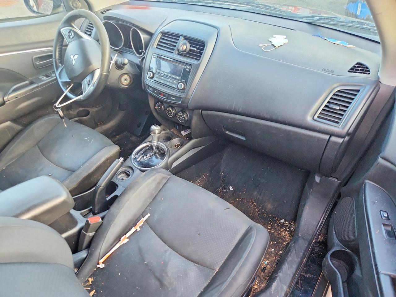 2015 Mitsubishi Outlander Sport Es Black vin: 4A4AP3AU1FE023567