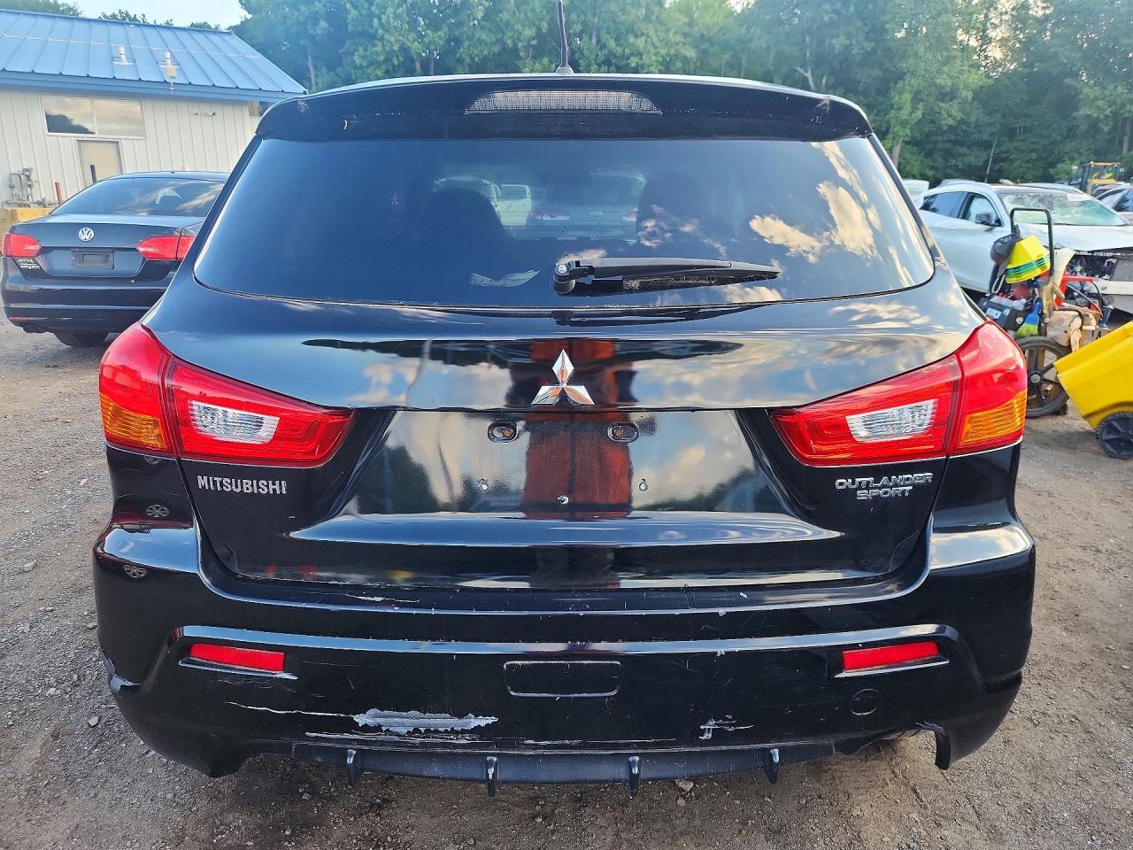 2015 Mitsubishi Outlander Sport Es Black vin: 4A4AP3AU1FE023567