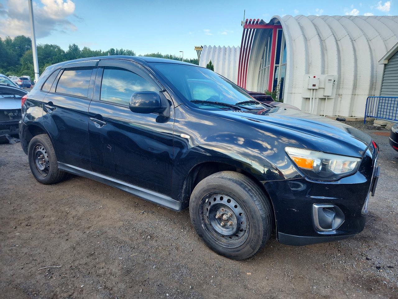 2015 Mitsubishi Outlander Sport Es Black vin: 4A4AP3AU1FE023567