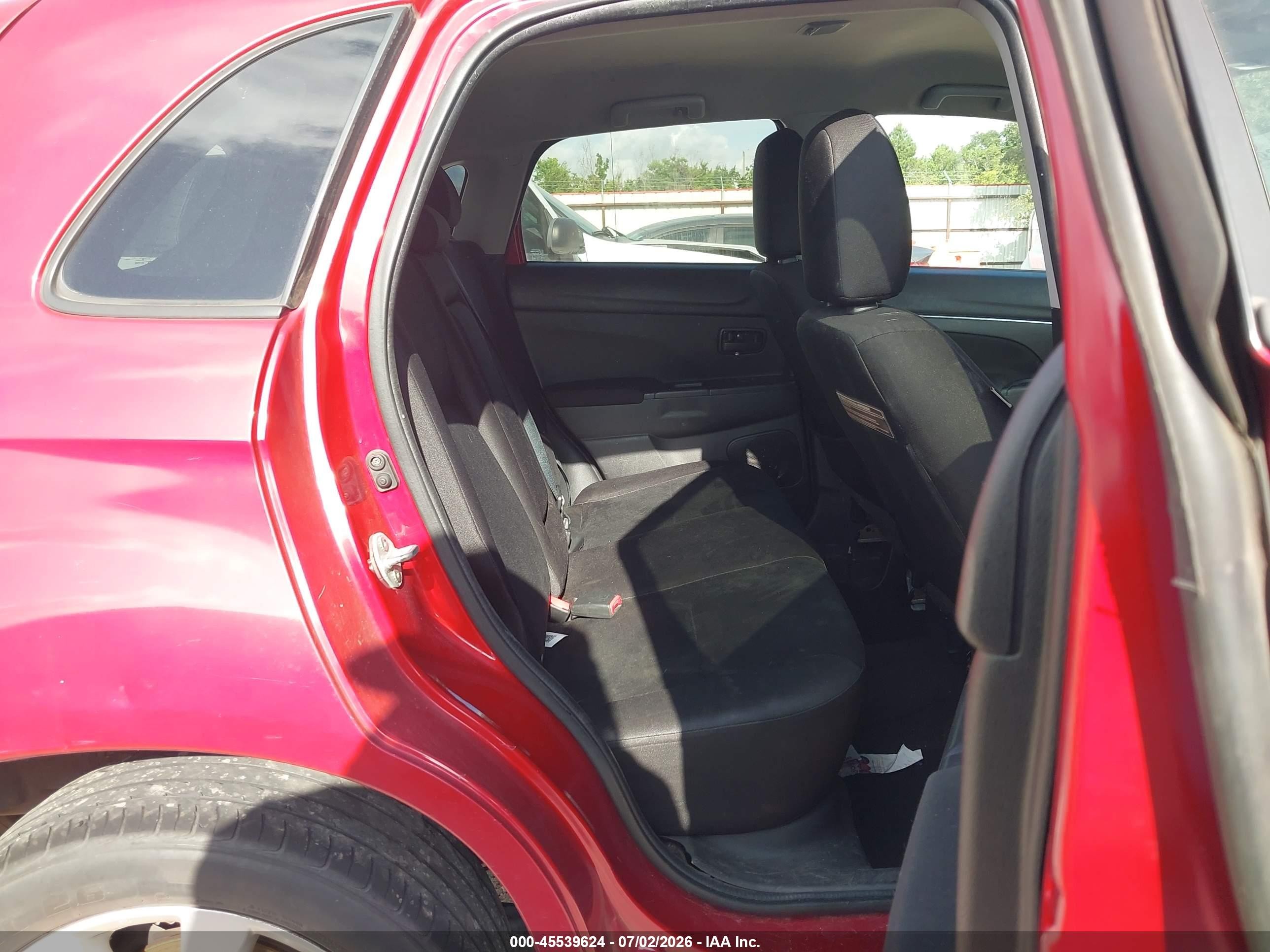 2015 Mitsubishi Outlander Sport Es Red vin: 4A4AP3AU1FE034133
