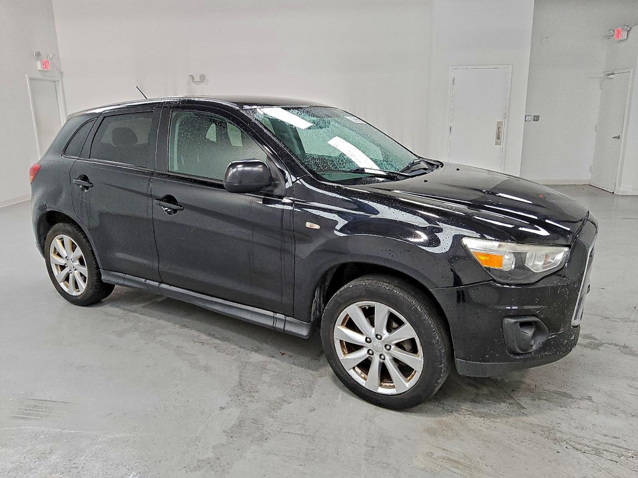 2015 Mitsubishi Outlander Sport Es Black vin: 4A4AP3AU1FE056097