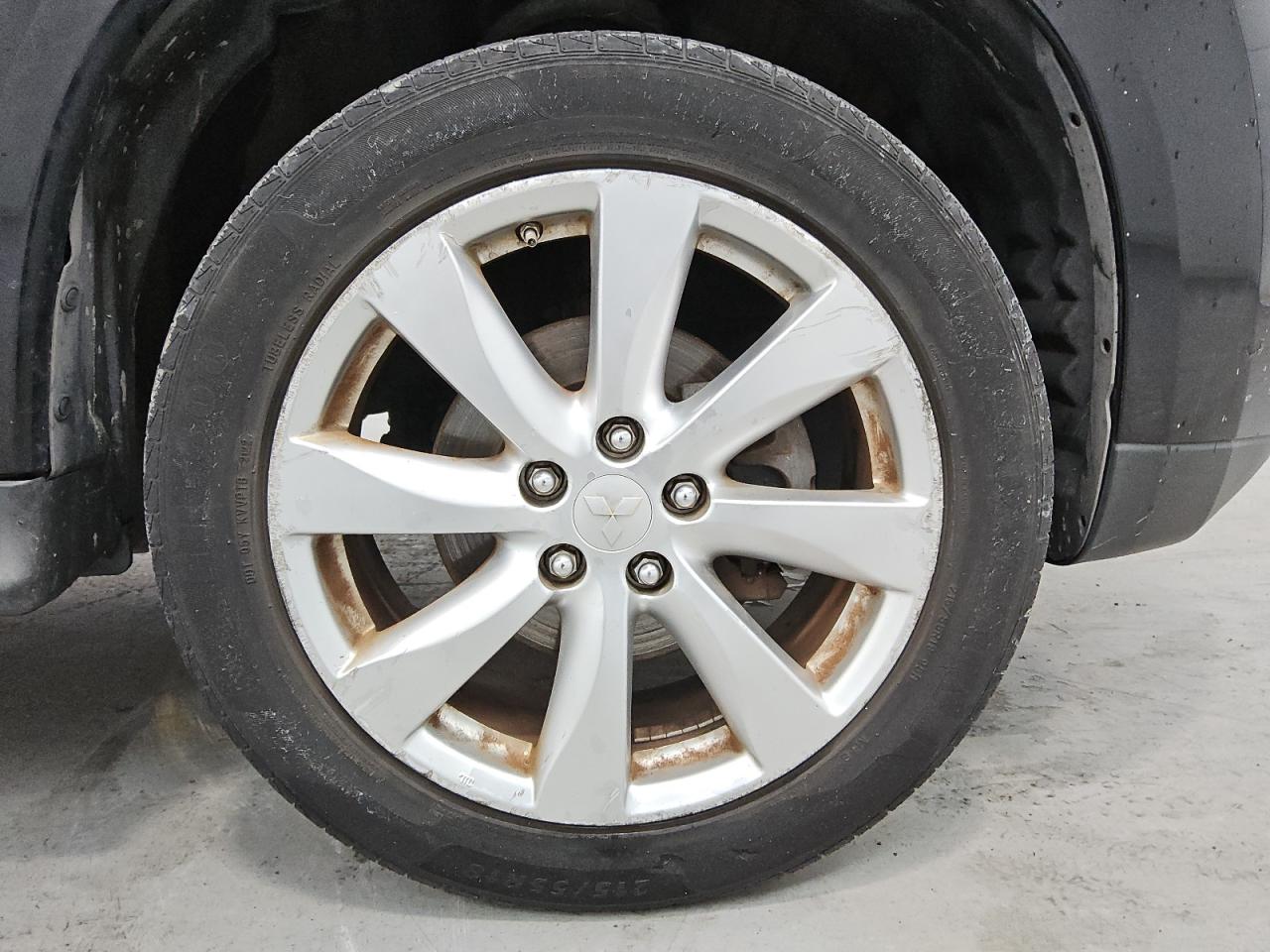 2015 Mitsubishi Outlander Sport Es Black vin: 4A4AP3AU1FE056097 Damage: Right Front Wheel, Curb Rash, > 12 Inches