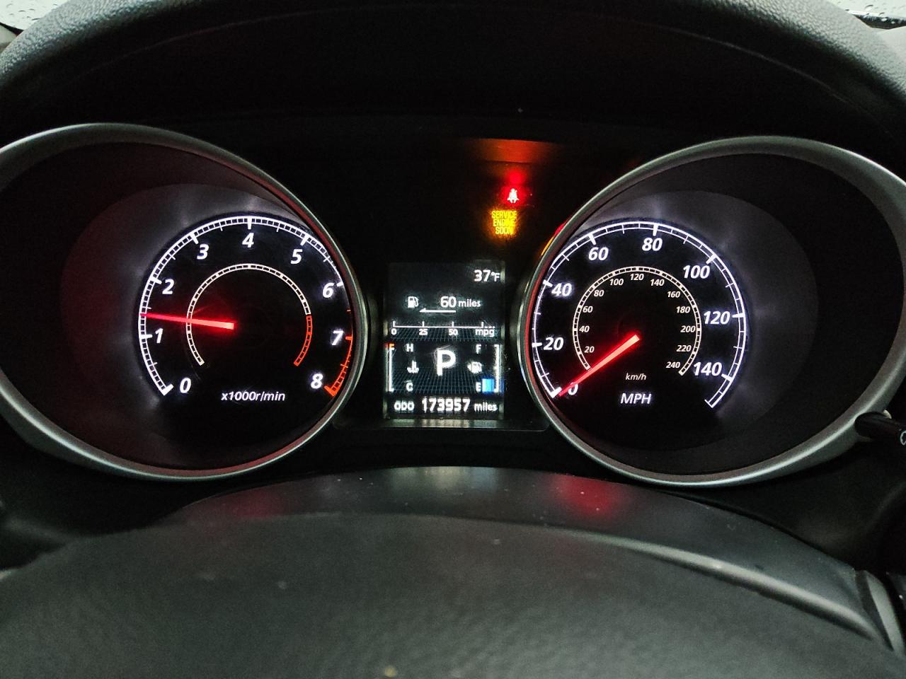 2015 Mitsubishi Outlander Sport Es Black vin: 4A4AP3AU1FE056097 Damage: Warning Light - Maintenance, On, Unacceptable