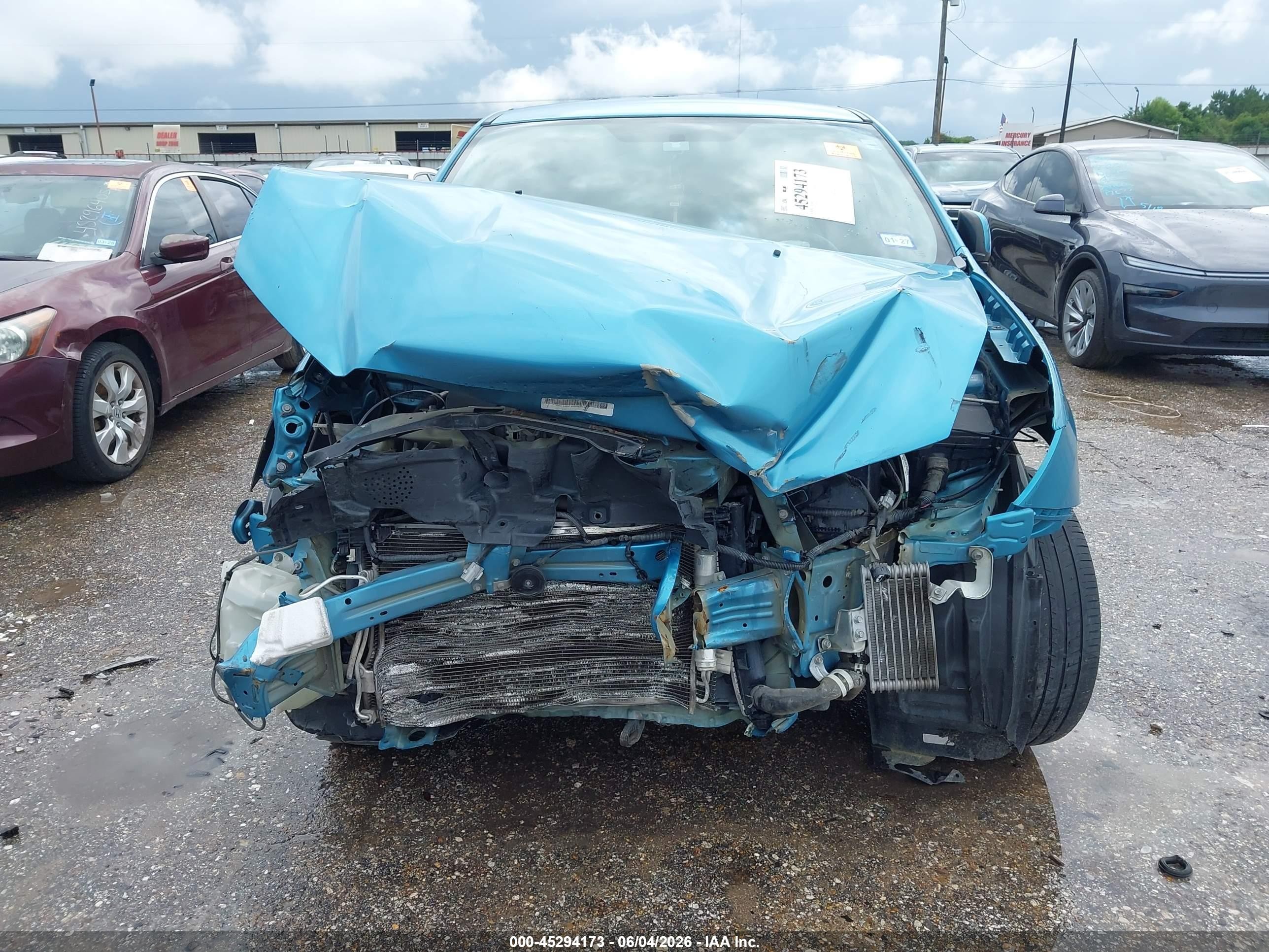2013 Mitsubishi Outlander Sport Es Blue vin: 4A4AP3AU2DE003776