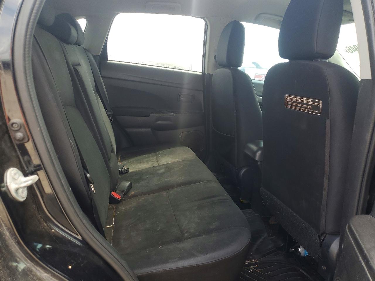 2014 Mitsubishi Outlander Sport Es Black vin: 4A4AP3AU2EE011412