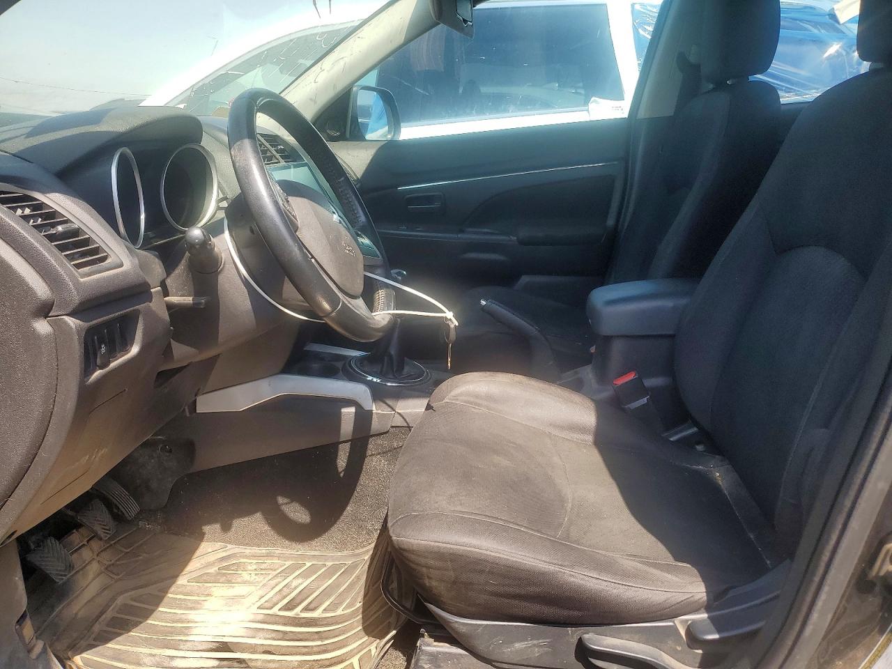 2014 Mitsubishi Outlander Sport Es Black vin: 4A4AP3AU2EE011412