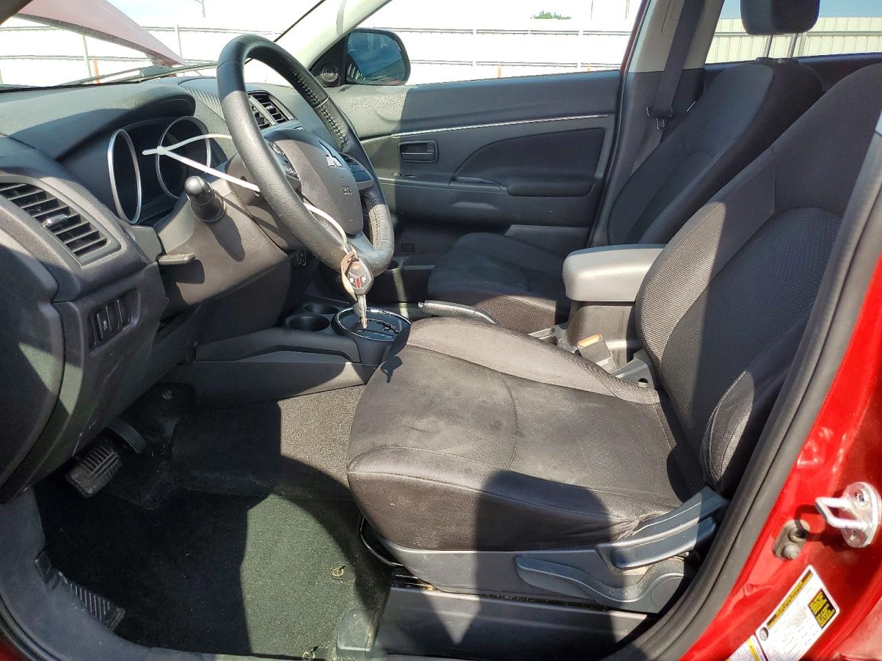 2015 Mitsubishi Outlander Sport Es Red vin: 4A4AP3AU2FE006826
