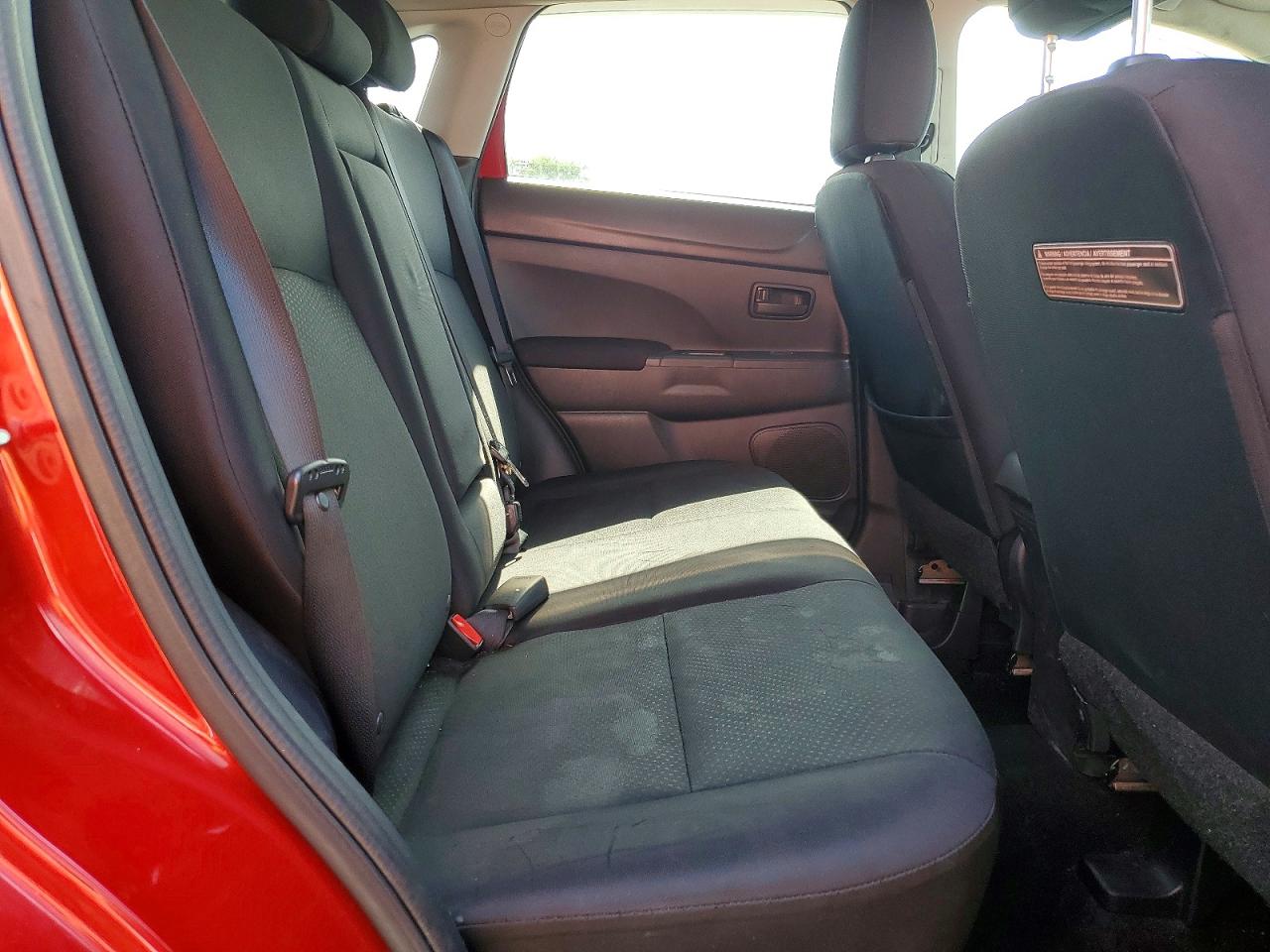 2015 Mitsubishi Outlander Sport Es Red vin: 4A4AP3AU2FE006826