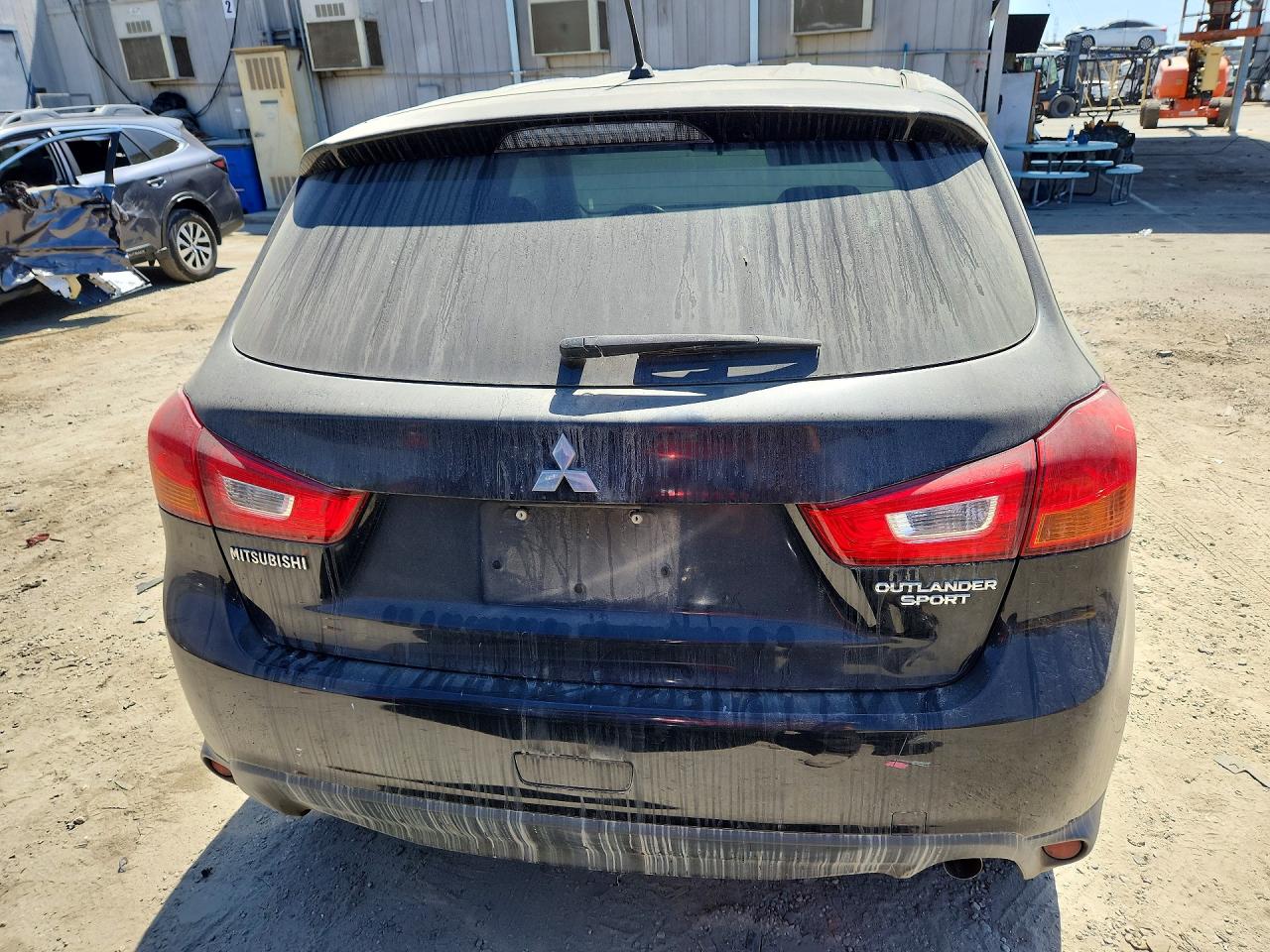 2015 Mitsubishi Outlander Sport Es Black vin: 4A4AP3AU2FE007166