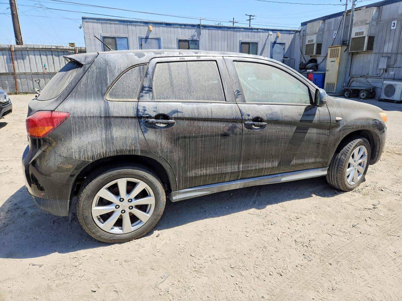 2015 Mitsubishi Outlander Sport Es Black vin: 4A4AP3AU2FE007166