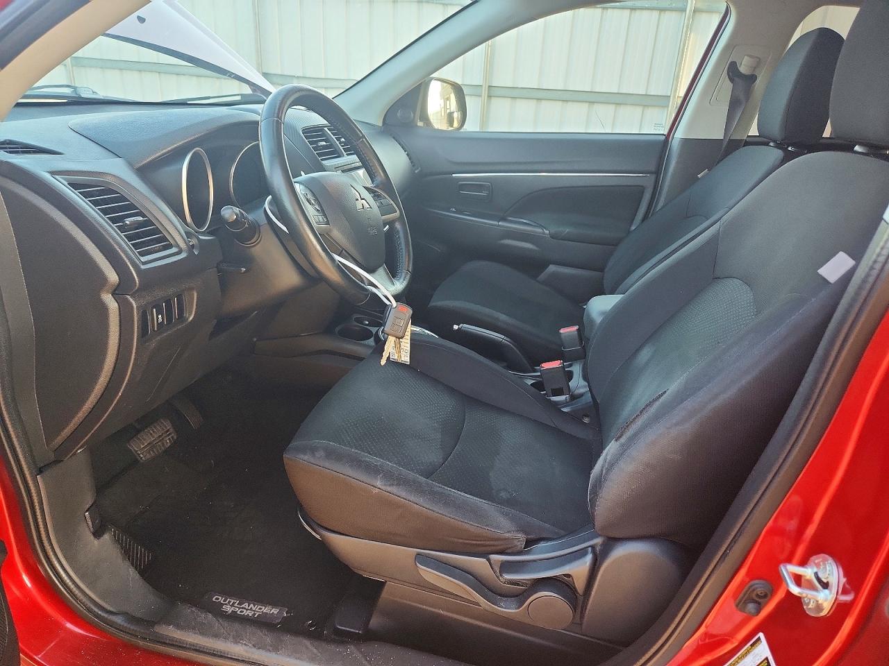 2015 Mitsubishi Outlander Sport Es Red vin: 4A4AP3AU2FE014439