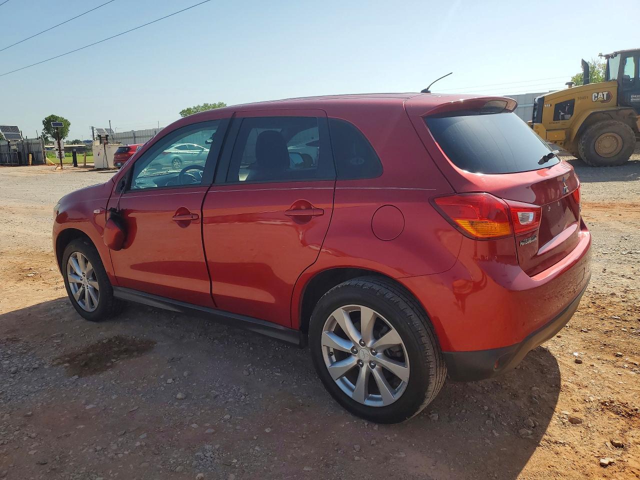 2015 Mitsubishi Outlander Sport Es Red vin: 4A4AP3AU2FE021827