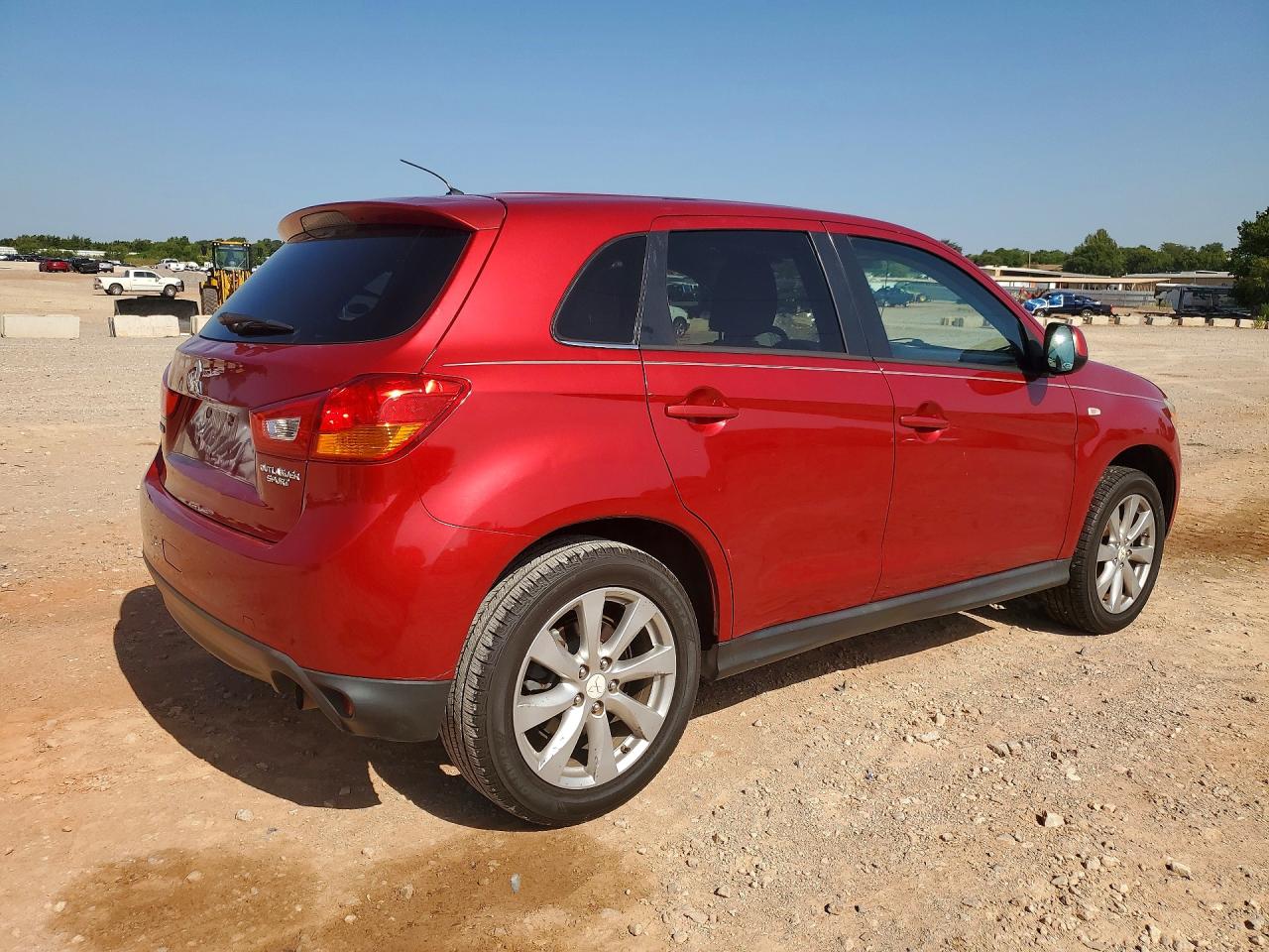 2015 Mitsubishi Outlander Sport Es Red vin: 4A4AP3AU2FE021827