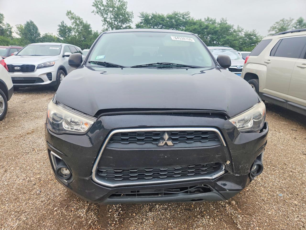 2015 Mitsubishi Outlander Sport Es Black vin: 4A4AP3AU2FE032245