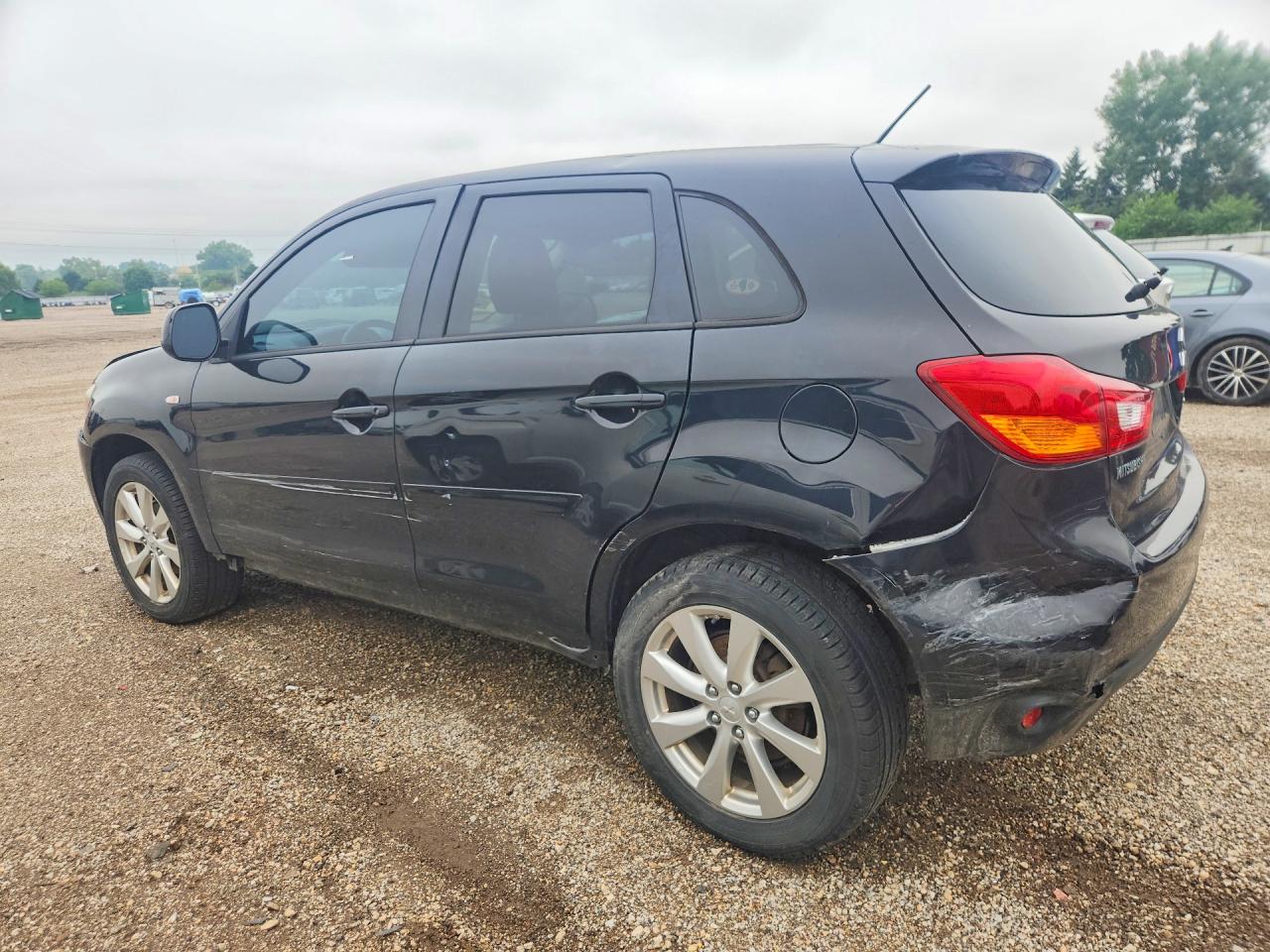 2015 Mitsubishi Outlander Sport Es Black vin: 4A4AP3AU2FE032245