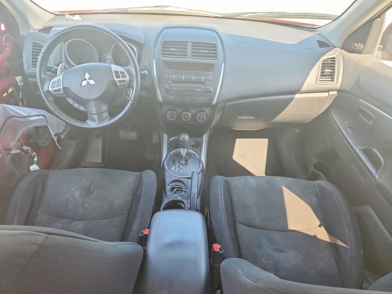 2013 Mitsubishi Outlander Sport Es Burgundy vin: 4A4AP3AU3DE015533