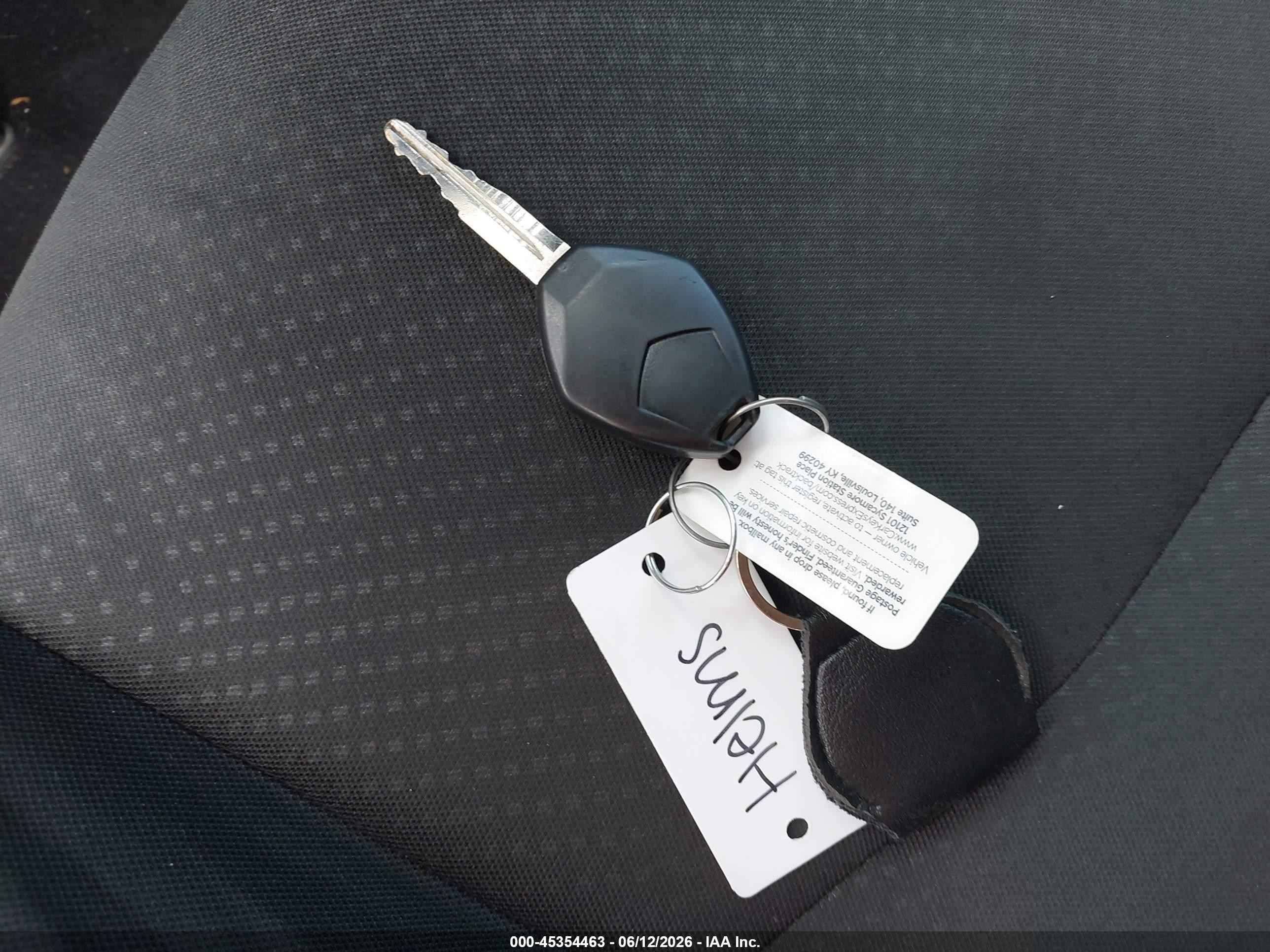 2013 Mitsubishi Outlander Sport Es White vin: 4A4AP3AU3DE019274