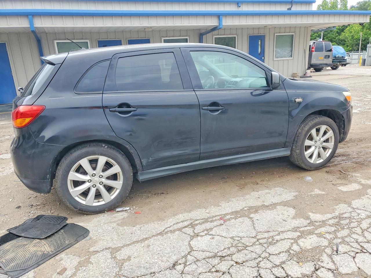 2014 Mitsubishi Outlander Sport Es Black vin: 4A4AP3AU3EE011614