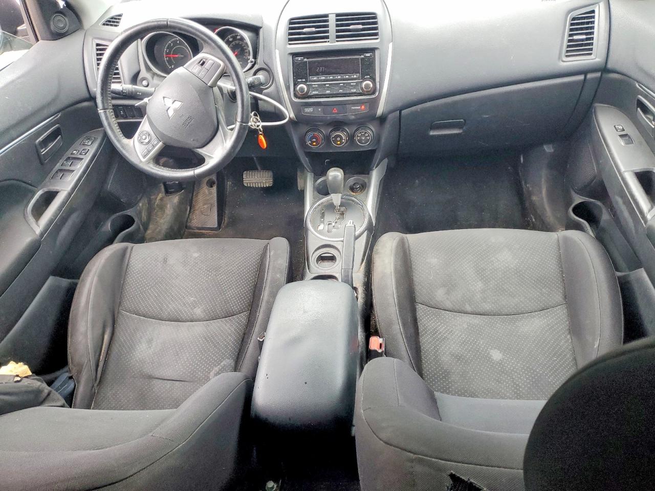 2014 Mitsubishi Outlander Sport Es Black vin: 4A4AP3AU3EE011614