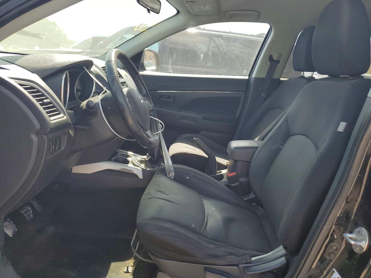 2014 Mitsubishi Outlander Sport Es Black vin: 4A4AP3AU4EE006082